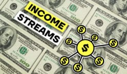 7 Income streams are shown using a text