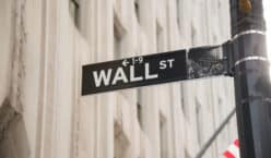 Sign on the Wall Street