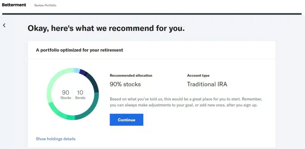 betterment review